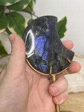 Load image into Gallery viewer, Spectrolite Moon On Stand #95
