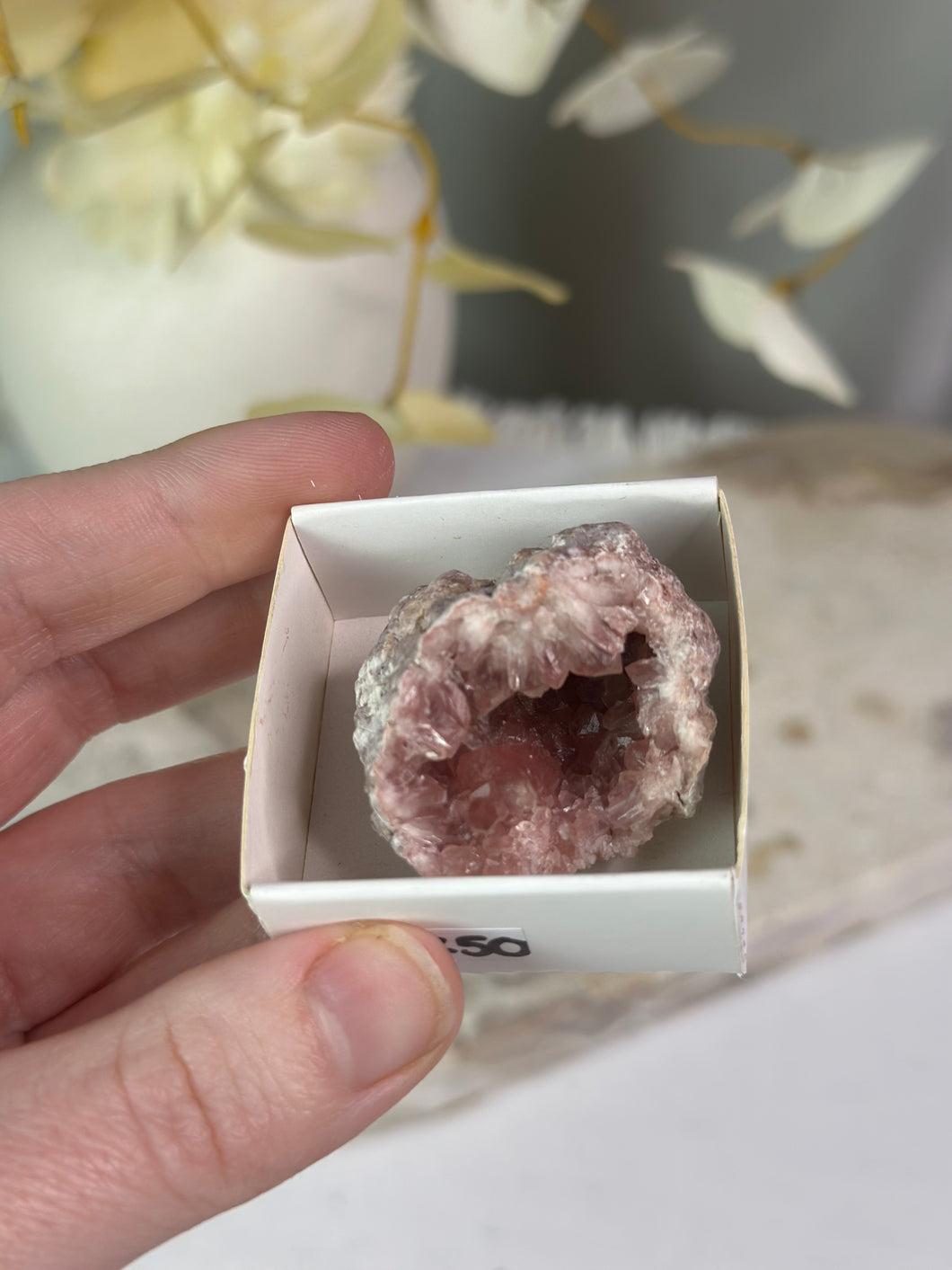 *HQ* Pink Amethyst Small Cluster #37