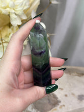 Load image into Gallery viewer, Rainbow Fluorite Tower #17B
