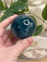 Load image into Gallery viewer, Blue Fluorite Sphere B1
