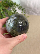 Load image into Gallery viewer, Moss Agate Sphere #50
