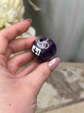 Load image into Gallery viewer, Chevron Amethyst Sphere #14
