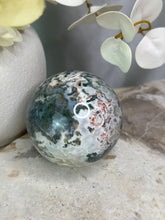 Load image into Gallery viewer, XL Moss Agate Sphere
