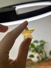 Load image into Gallery viewer, Small Iris Agate Star Slice
