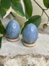 Load image into Gallery viewer, Blue Calcite Eggs #10
