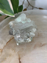 Load image into Gallery viewer, Glass Green/Pink Apophyllite~Peach Stillbite~Pink Chalcedony Natural DT #65
