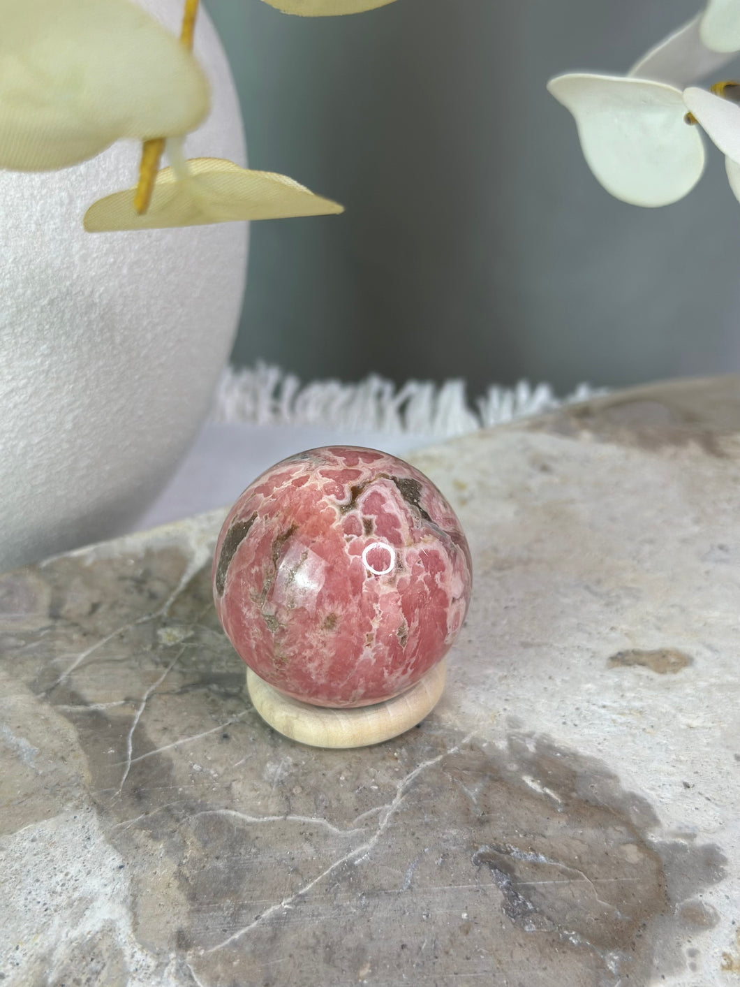 Rhodochrosite Sphere #199