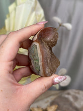 Load image into Gallery viewer, Pink Amethyst Sugar Druzy Egg #63
