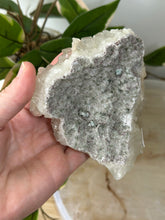 Load image into Gallery viewer, Glass Green Apophyllite~Peach Stillbite~Pink/Green Chalcedony Specimen #125
