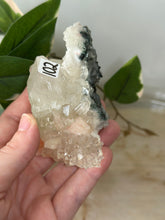 Load image into Gallery viewer, Glass Green Apophyllite~Peach Stillbite~Pink/Green Chalcedony Specimen #102
