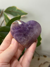 Load image into Gallery viewer, Amethyst x Agate Heart #19
