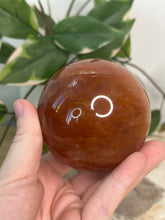 Load image into Gallery viewer, XXL Fire Quartz Sphere
