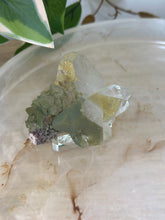 Load image into Gallery viewer, Glass Green/Pink Apophyllite~Peach Stillbite~Pink Chalcedony Natural DT #58
