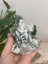 Load image into Gallery viewer, LRG Moss Agate Frog #58B

