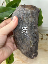 Load image into Gallery viewer, Alien Amethyst~Shimmery Deep Red/Purple Amethyst with Hematite Inclusions Cluster #230
