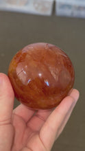 Load and play video in Gallery viewer, XXL Fire Quartz Sphere
