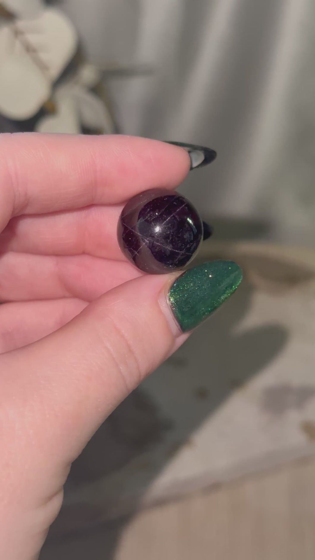 Star Garnet Sphere #10A