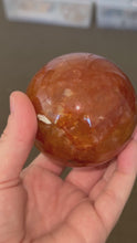 Load and play video in Gallery viewer, XL Fire Quartz Sphere
